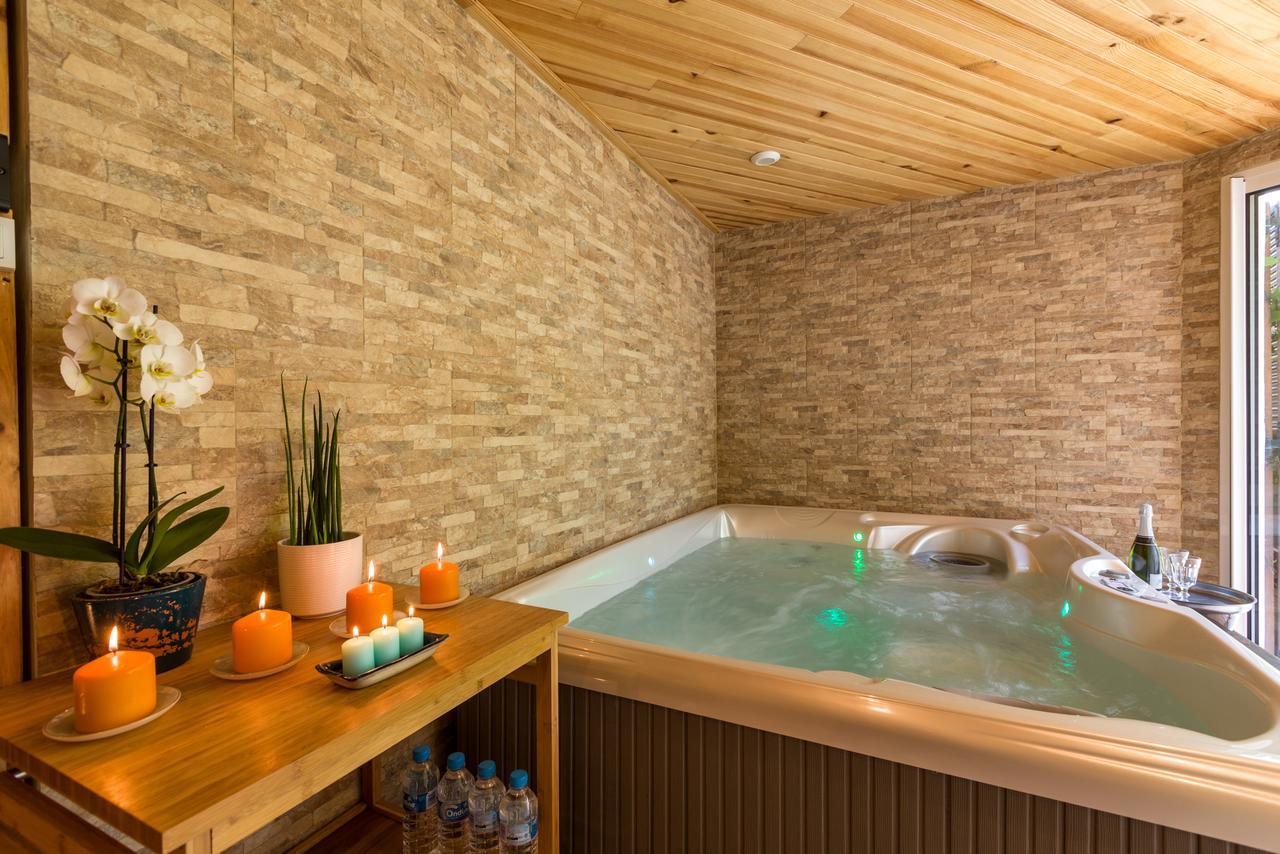 Sauna - Jacuzzi - 100% Prive - L'Estantada Linxe Εξωτερικό φωτογραφία