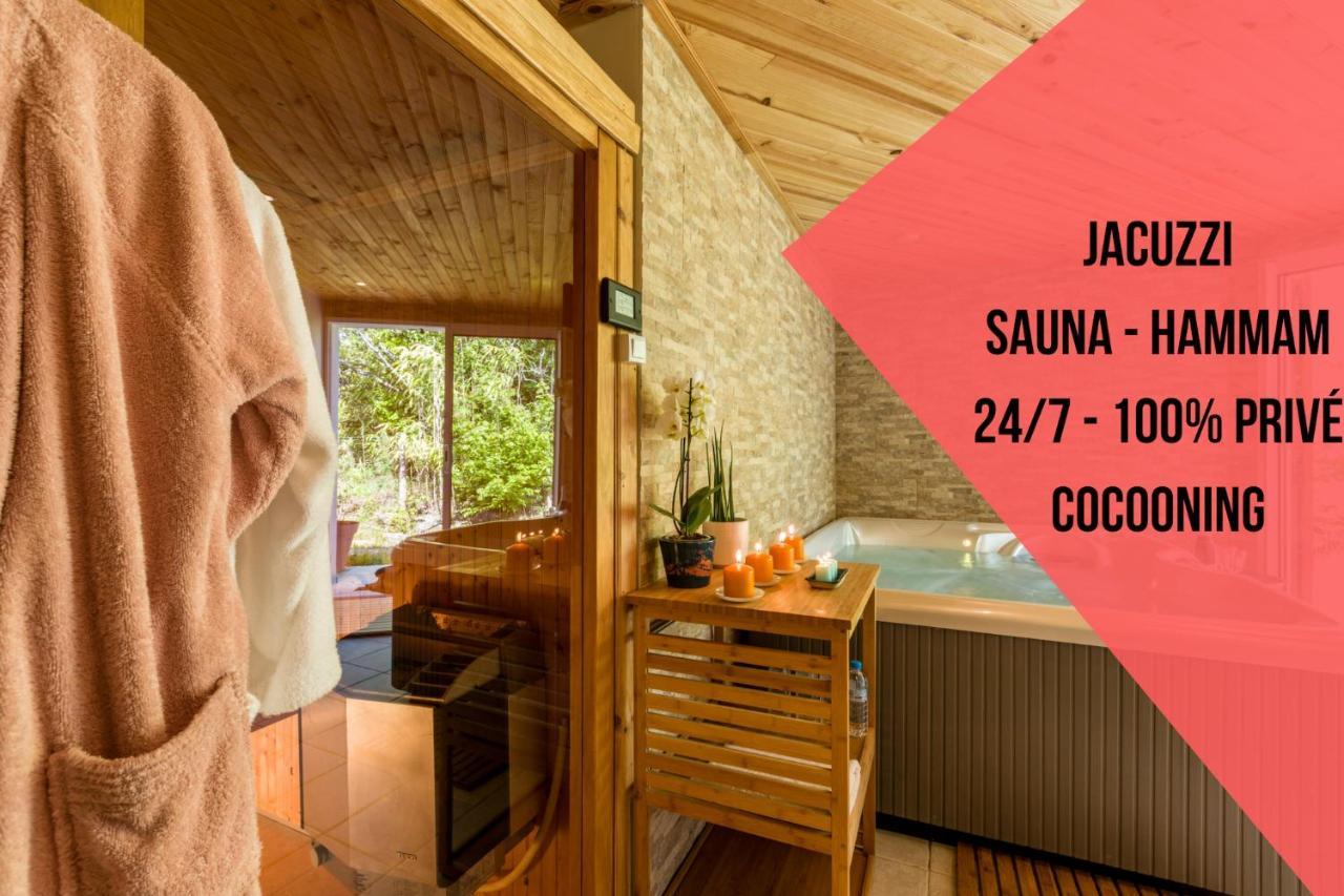 Sauna - Jacuzzi - 100% Prive - L'Estantada Linxe Εξωτερικό φωτογραφία